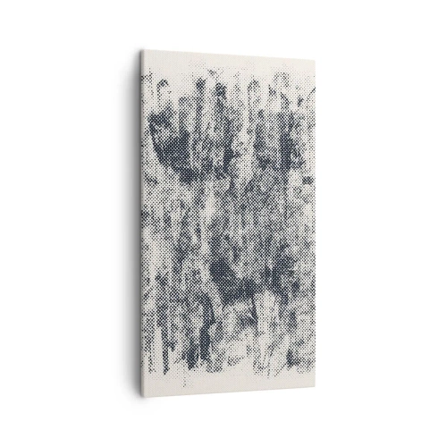 Cuadro sobre lienzo - Impresión de Imagen - Composición brumosa - 45x80 cm