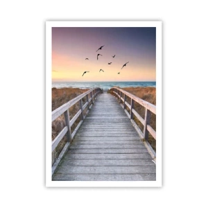 Póster - Camino a lo desconocido - 70x100 cm