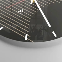 Esfera sin numeración, con rayas