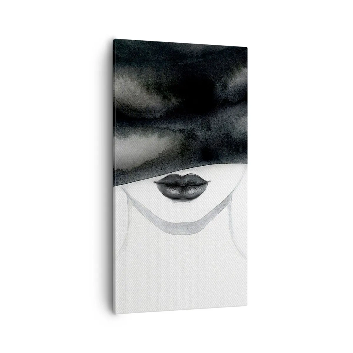 Cuadro sobre lienzo - Impresión de Imagen - Un misterio sensual - 55x100 cm