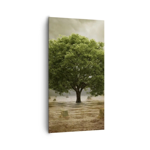 Cuadro sobre lienzo - Impresión de Imagen - La esperanza - 65x120 cm