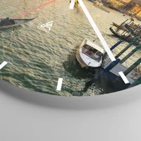 Esfera sin numeración, con rayas