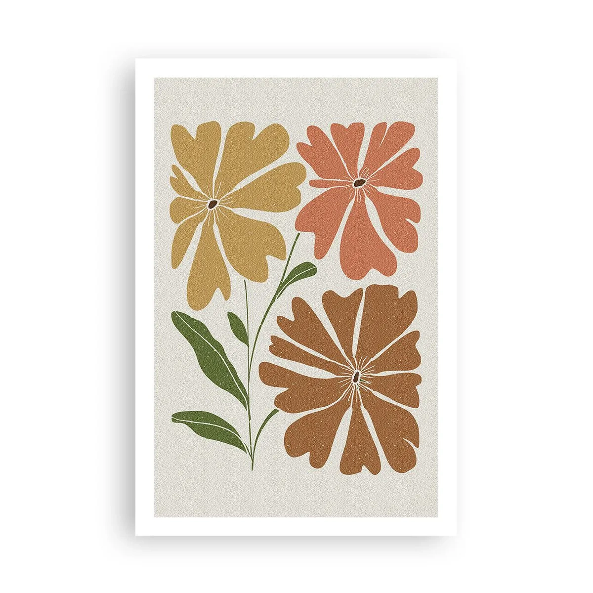 Póster - Naturaleza y geometría - 61x91 cm