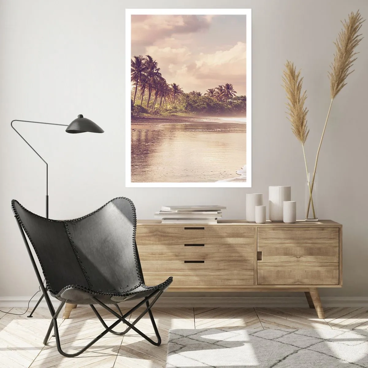 Póster - La caricia de las olas - 70x100 cm