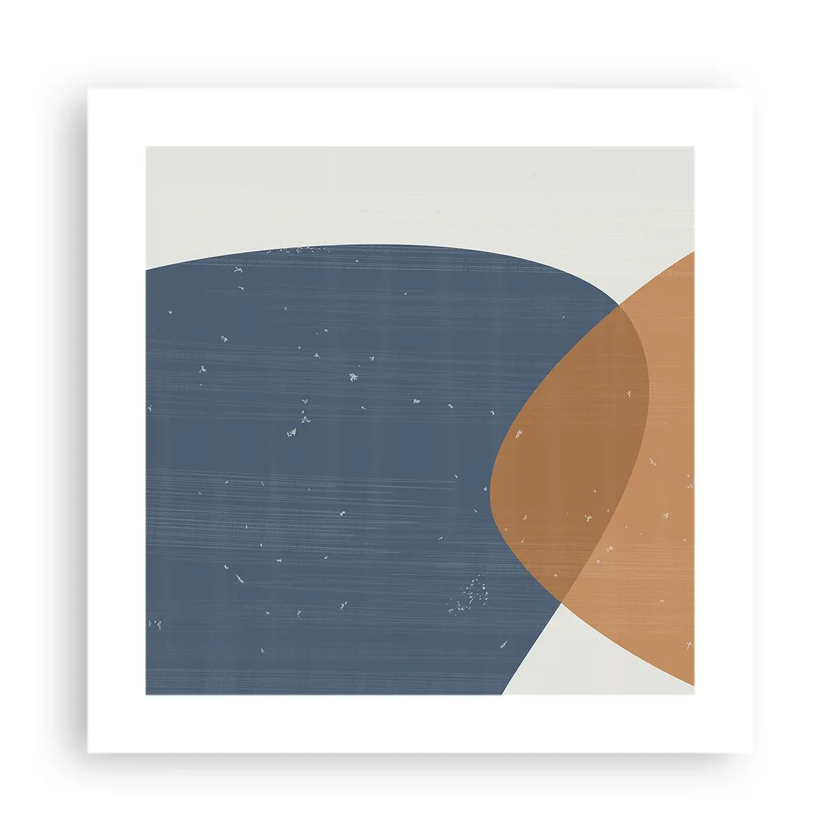 Póster - Óvalos e influencias - 40x40 cm