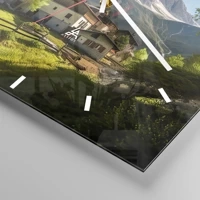 Esfera sin numeración, con rayas