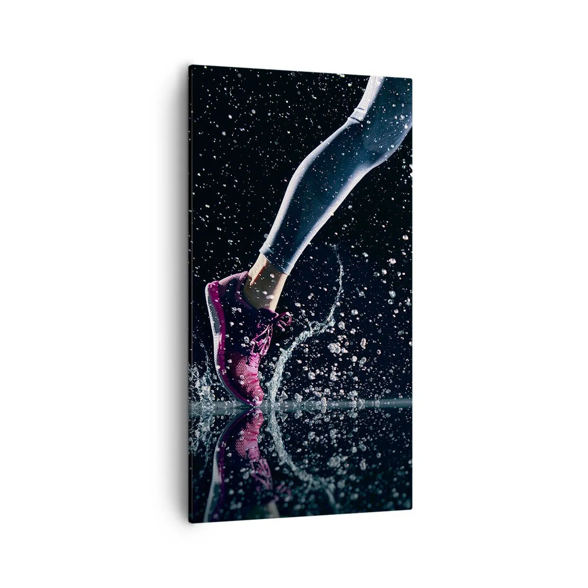 Cuadro sobre lienzo - Impresión de Imagen - Fuerza de impulso - 55x100 cm