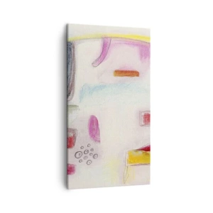 Cuadro sobre lienzo - Impresión de Imagen - Convexo, cóncavo, plano - 45x80 cm