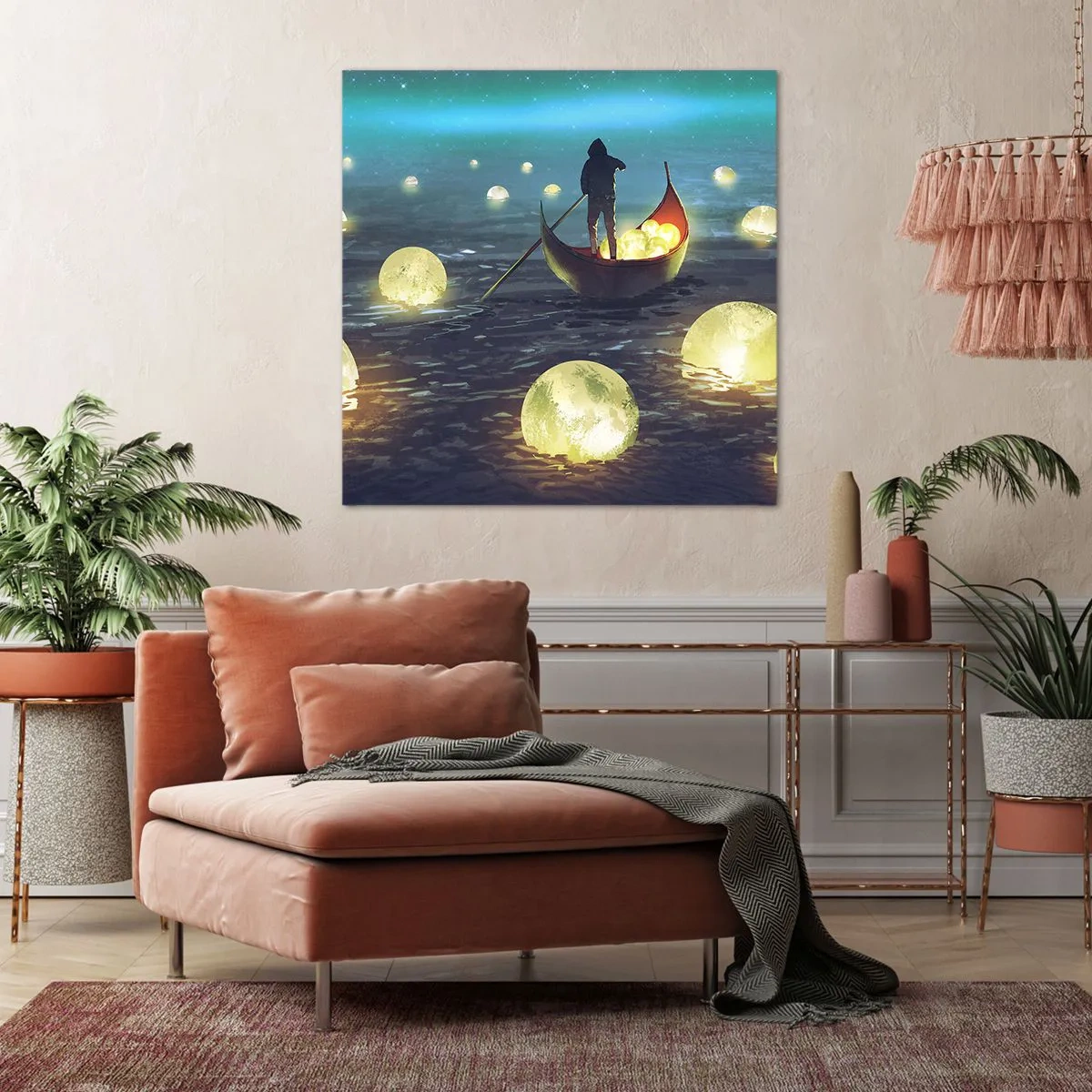 Cuadro sobre lienzo - Impresión de Imagen - Cosas que los filósofos nunca soñaron - 50x50 cm