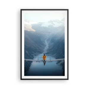 Póster en marco negro - Encanto suspensión - 61x91 cm