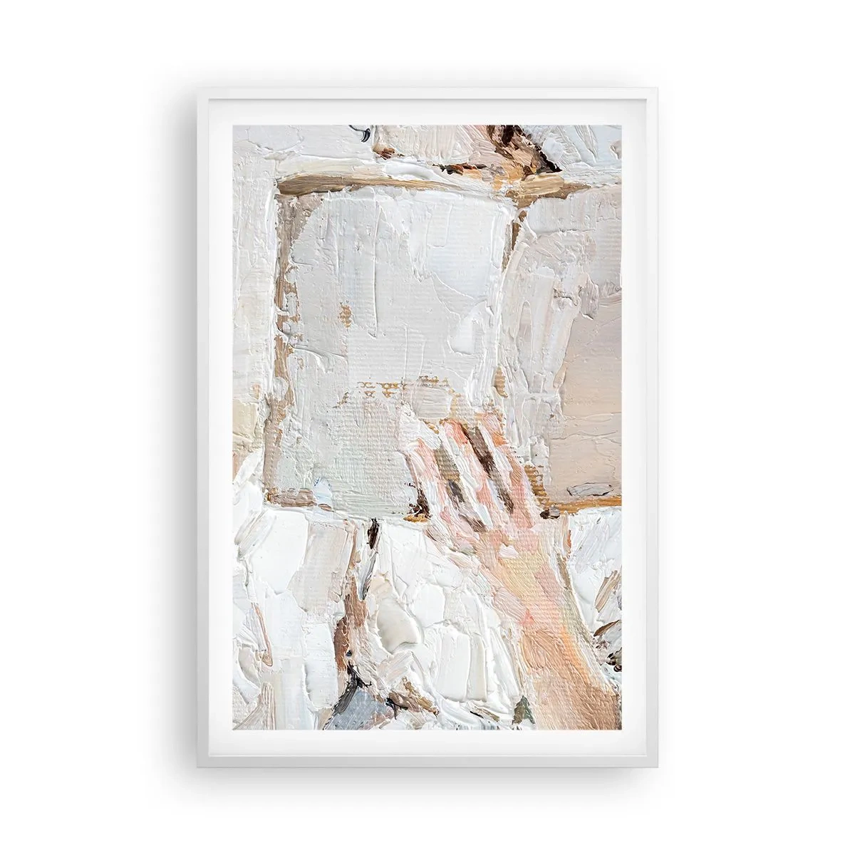 Póster en marco blanco - En otro mundo - 61x91 cm