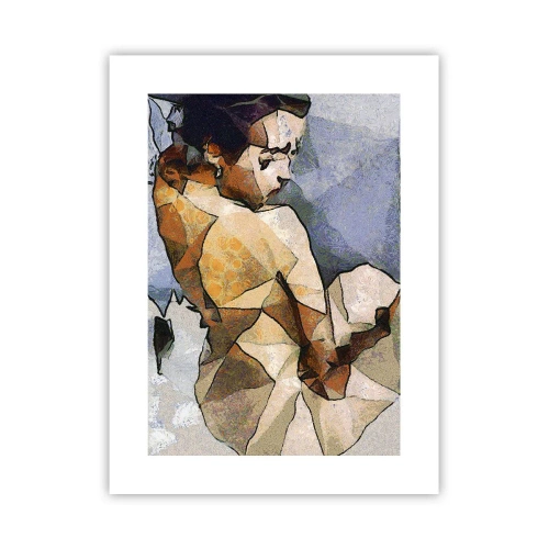 Póster - En el espíritu del cubismo - 30x40 cm