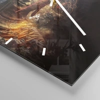 Esfera sin numeración, con rayas