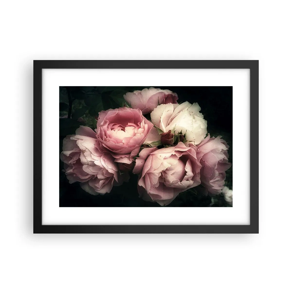Póster en marco negro - El encanto de la belle époque - 40x30 cm