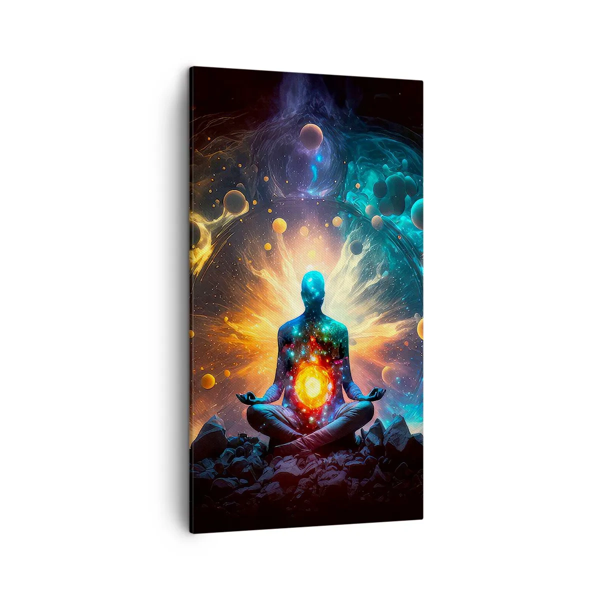 Cuadro sobre lienzo - Impresión de Imagen - Tranquilidad cósmica - 45x80 cm