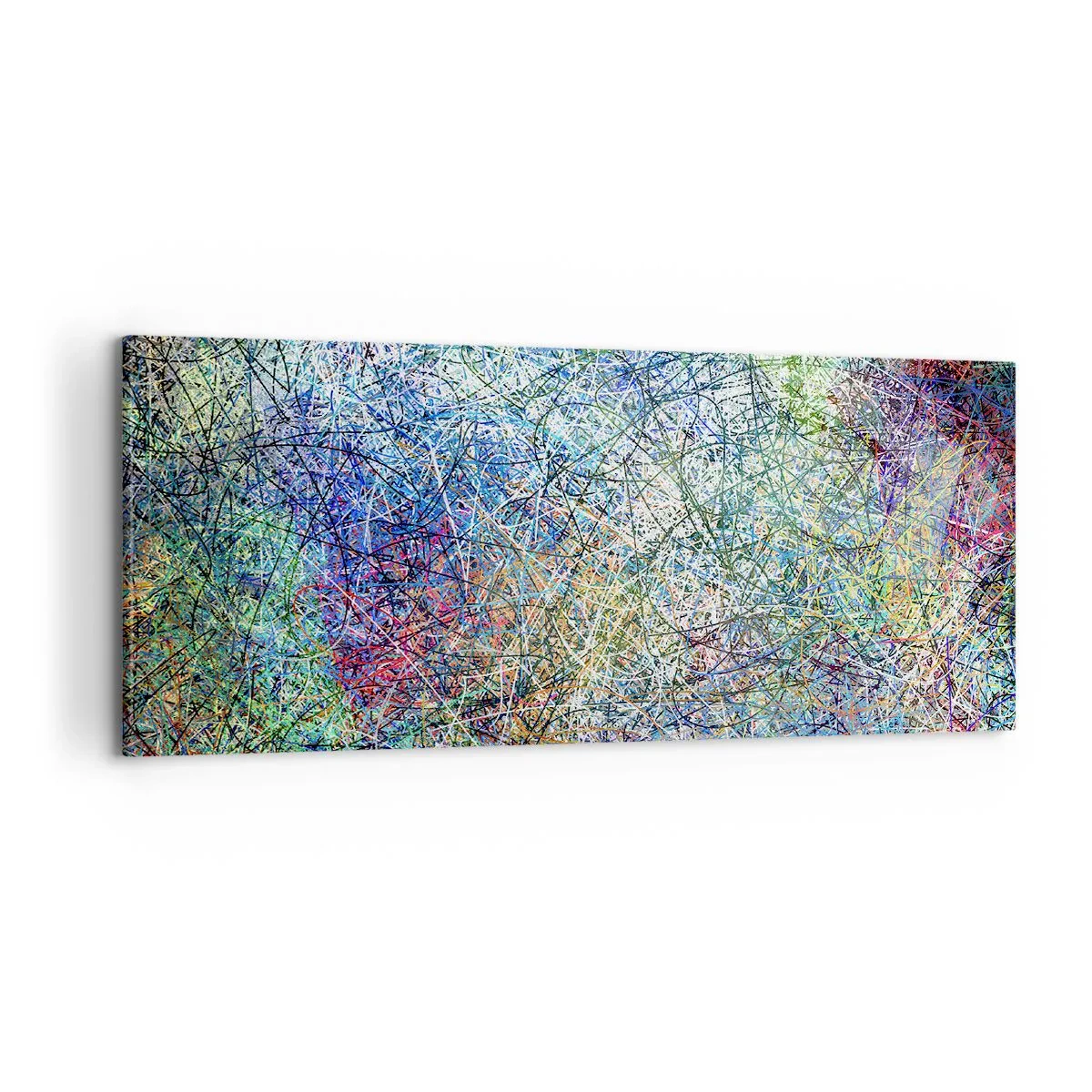 Cuadro sobre lienzo - Impresión de Imagen - No es tan fácil - 100x40 cm