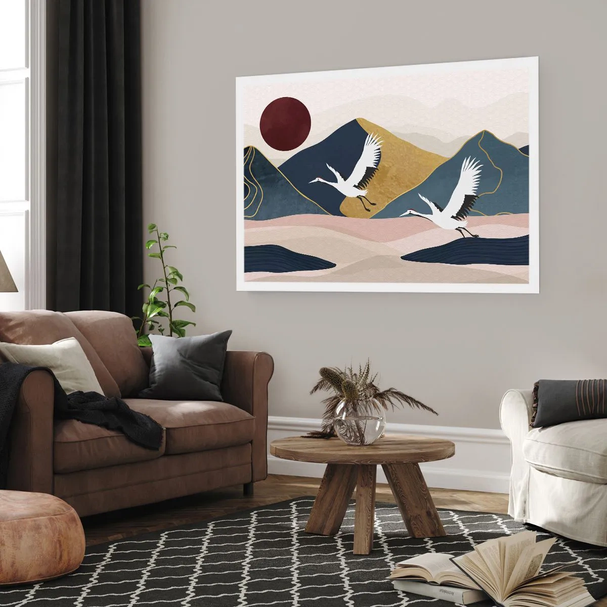 Póster - Y el día ha vuelto a pasar volando - 70x50 cm