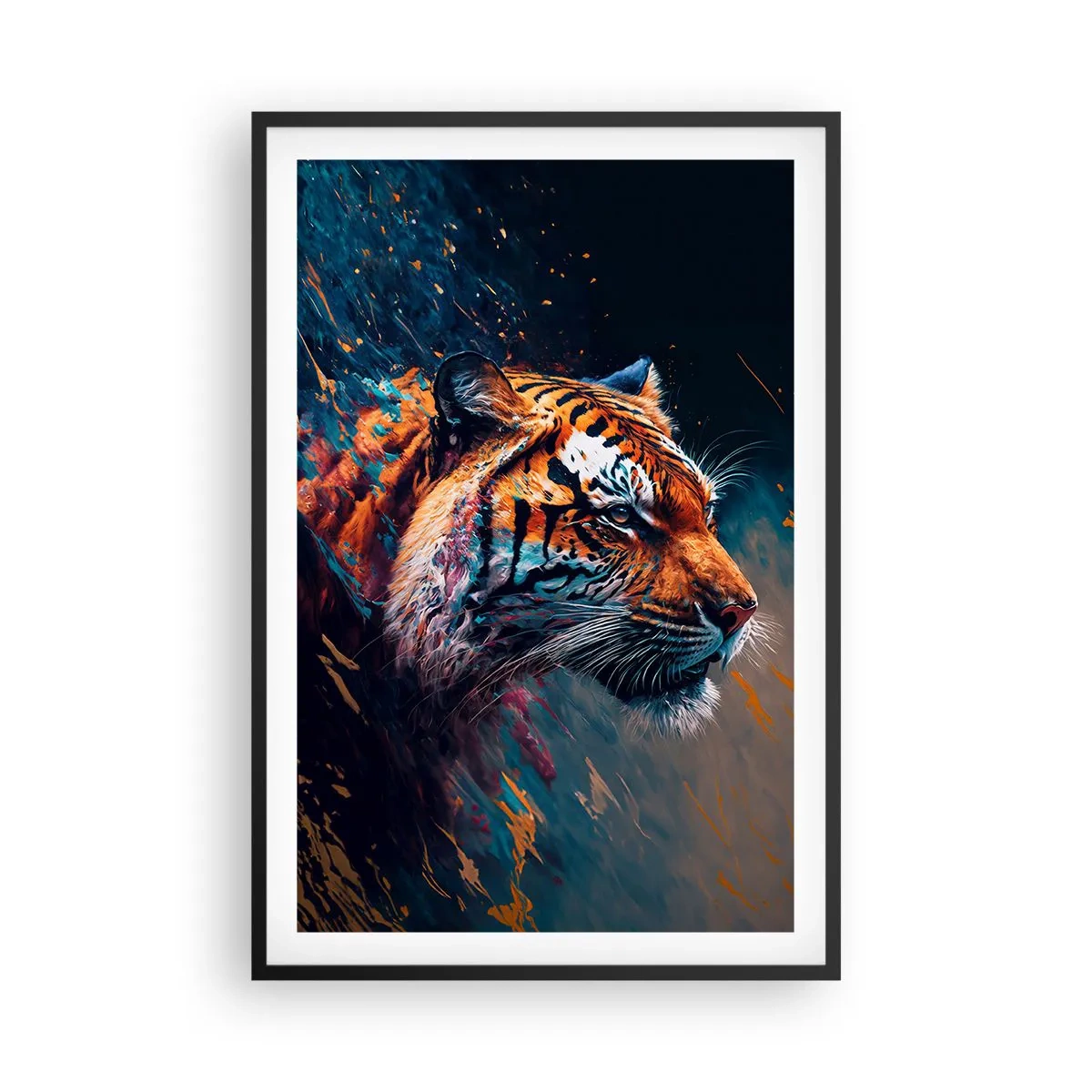 Póster en marco negro - Belleza salvaje - 61x91 cm