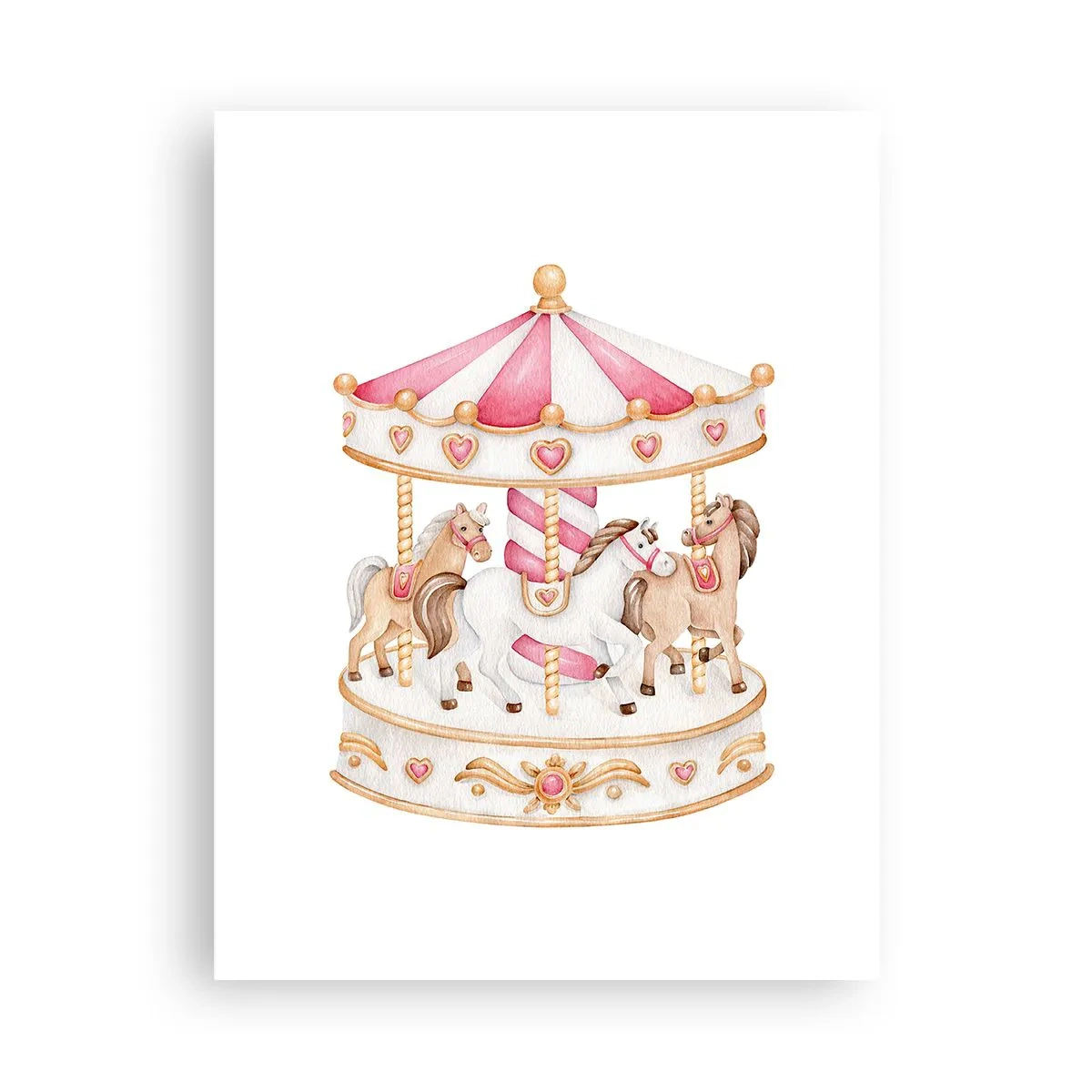 Póster - El dulce mundo de la infancia - 30x40 cm