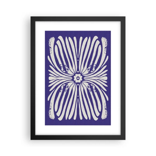 Póster en marco negro - Inspiraciones étnicas - 30x40 cm