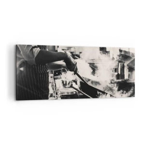 Cuadro sobre lienzo - Impresión de Imagen - Alquimia de sabores - 100x40 cm