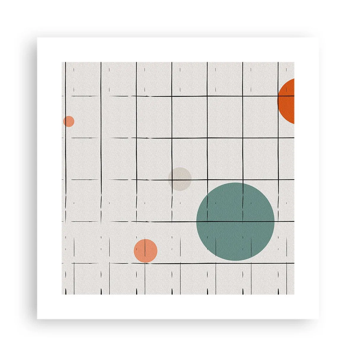 Póster - Atrapados. ¿Nosotros o ellos? - 40x40 cm