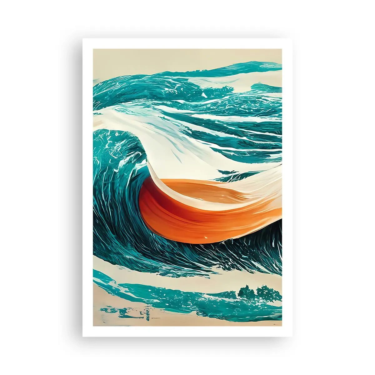 Póster - El sueño de un surfista - 70x100 cm