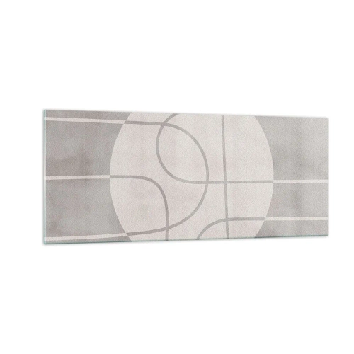 Cuadro sobre vidrio - Impresiones sobre Vidrio - Circular y rectilíneo - 100x40 cm