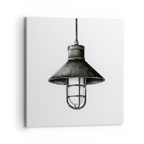 Cuadro sobre lienzo - Impresión de Imagen - Como hace años... - 70x70 cm