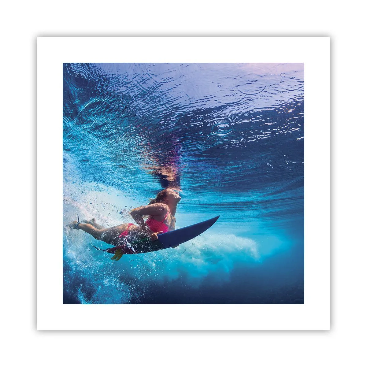 Póster - La profundidad de la alegría - 40x40 cm