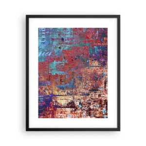 Póster en marco negro - Memoria y olvido - 40x50 cm