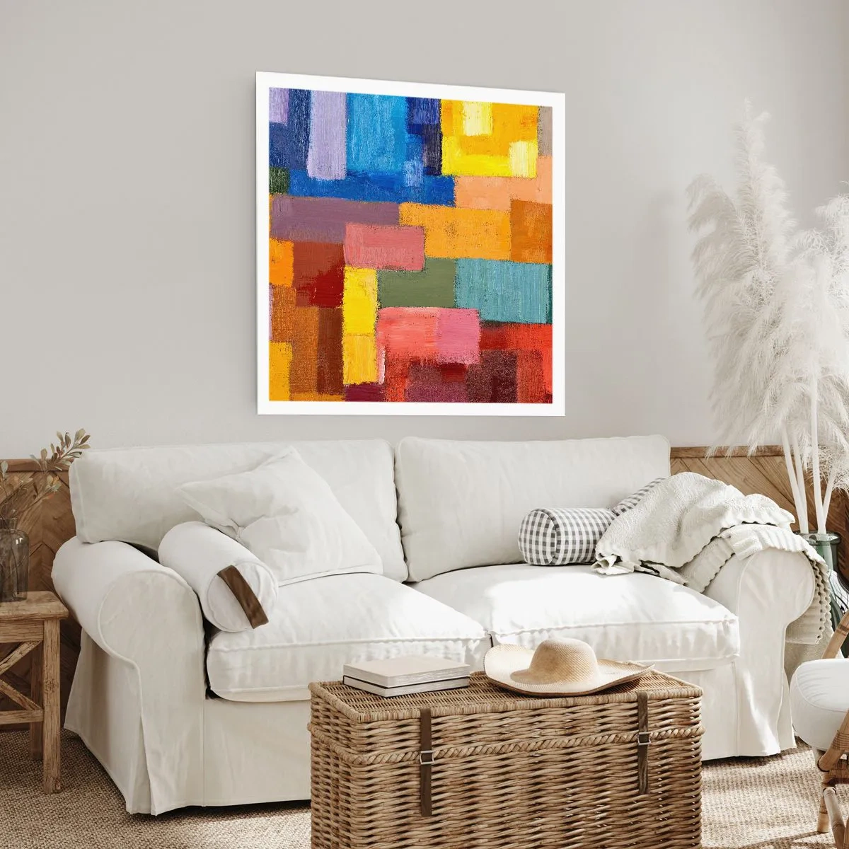 Póster - Cada una diferente, todas coloridas - 50x50 cm