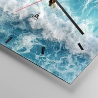 Esfera sin numeración, con rayas