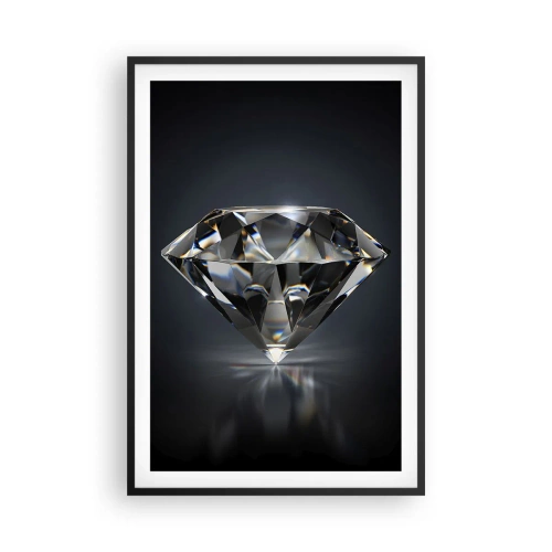 Póster en marco negro - Riqueza y belleza - 61x91 cm