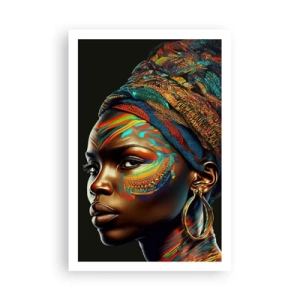Póster - Reina africana - 61x91 cm
