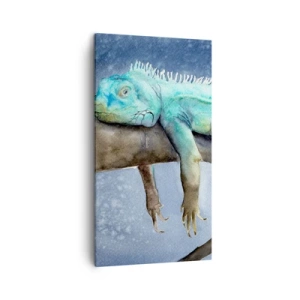 Cuadro sobre lienzo - Impresión de Imagen - Me siento bien, ¿y tú? - 45x80 cm