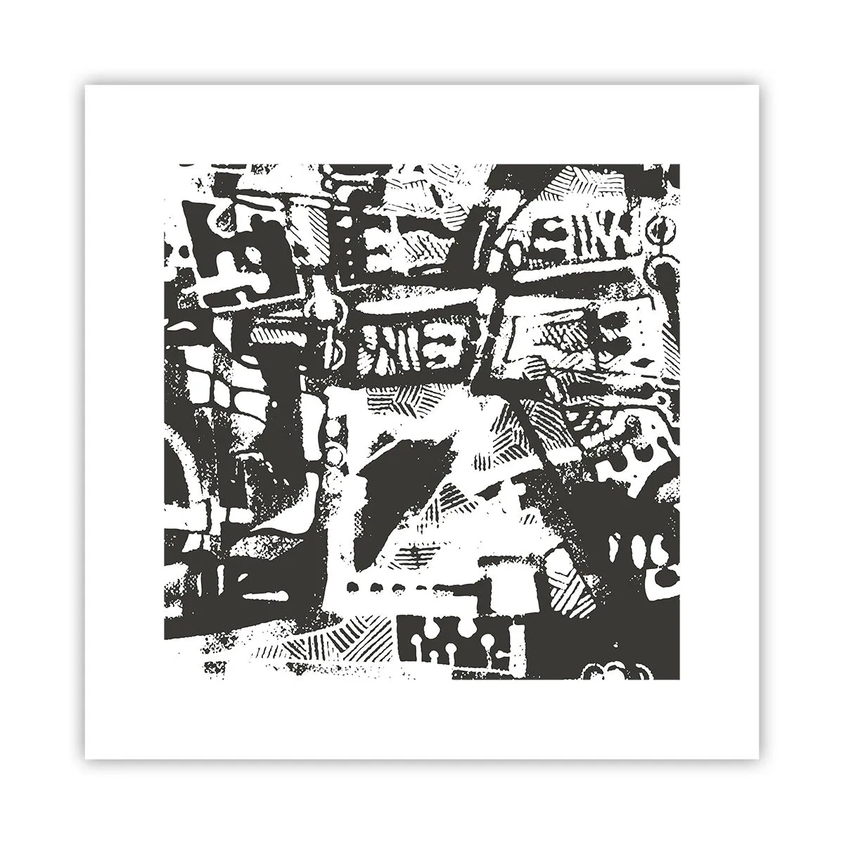 Póster - ¿Orden o caos? - 30x30 cm