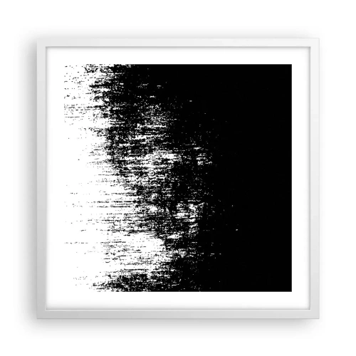 Póster en marco blanco - Y el ganador es... - 50x50 cm