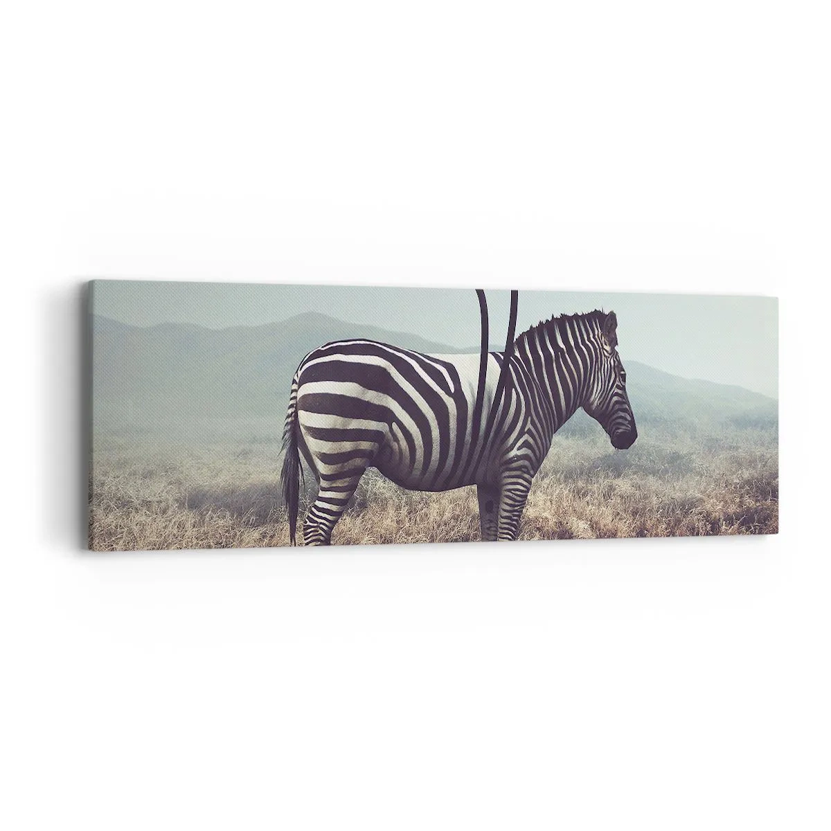 Cuadro sobre lienzo - Impresión de Imagen - Fallo en Matrix - 90x30 cm