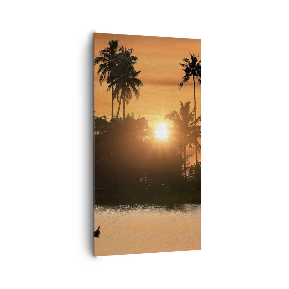 Cuadro sobre lienzo - Impresión de Imagen - Tiempo de descanso - 65x120 cm