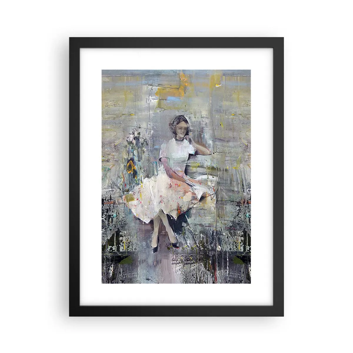 Póster en marco negro - Clásica y moderna - 30x40 cm