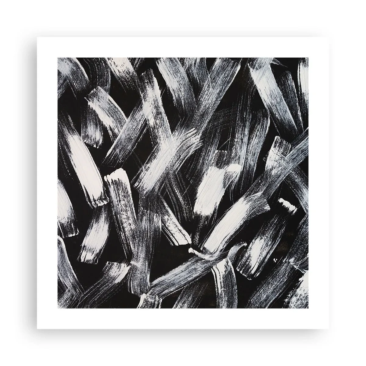 Póster - Abstracción en el espíritu industrial - 50x50 cm