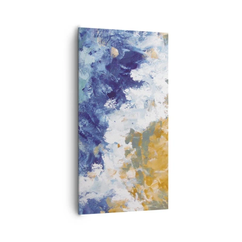 Cuadro sobre lienzo - Impresión de Imagen - Danza de los elementos - 65x120 cm