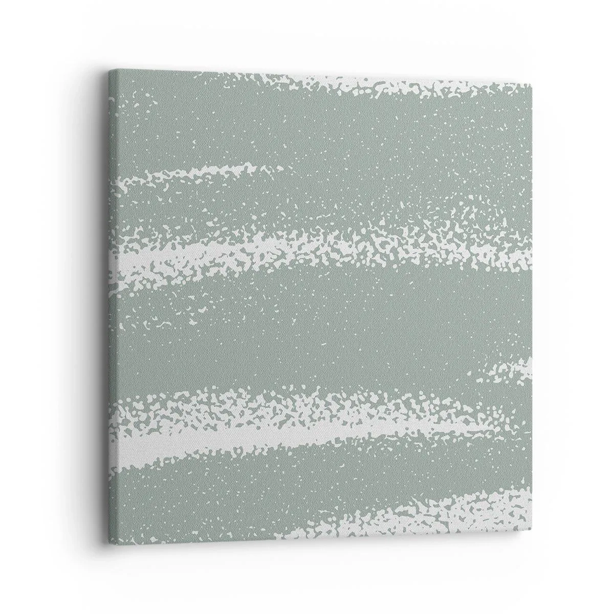 Cuadro sobre lienzo - Impresión de Imagen - Abstracción invernal - 30x30 cm