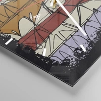 Esfera sin numeración, con rayas