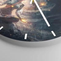 Esfera sin numeración, con rayas