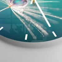 Esfera sin numeración, con rayas