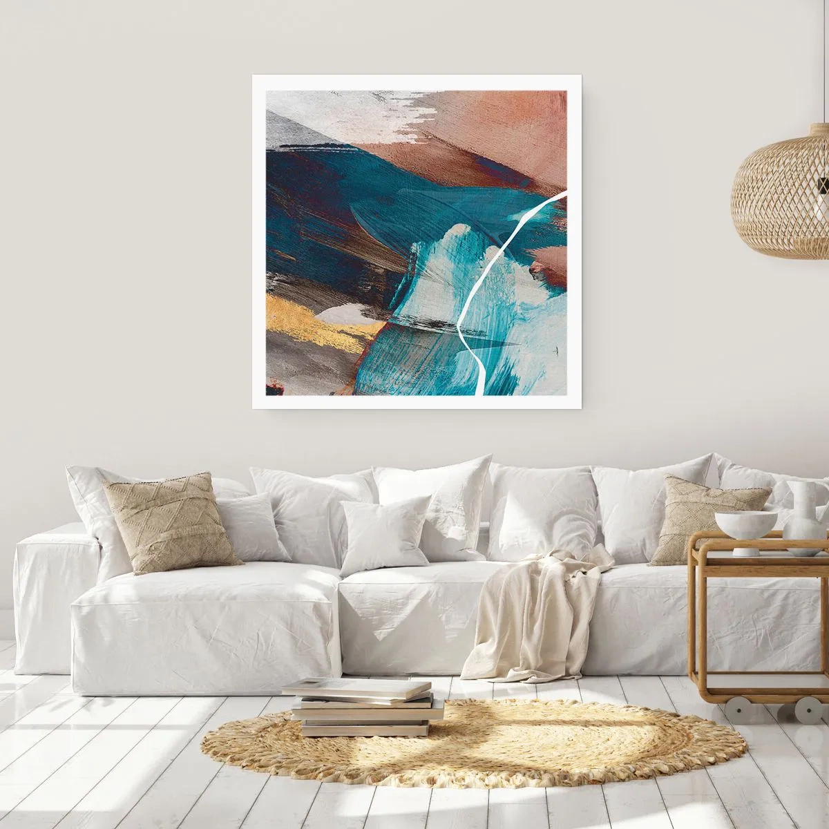 Póster - Con estilo y energía - 40x40 cm