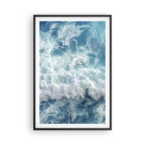 Póster en marco negro - Alegre y con mucho brío - 61x91 cm