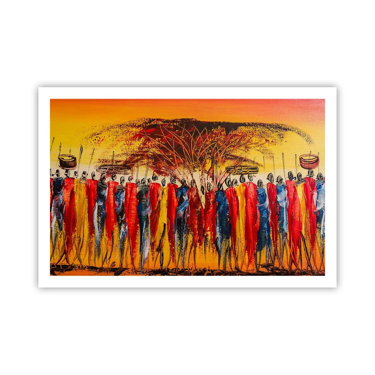 Póster - Allí, allí, allí van - 91x61 cm